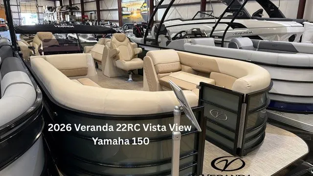 2026 Veranda 22RC Vista View W/Yamaha 150
