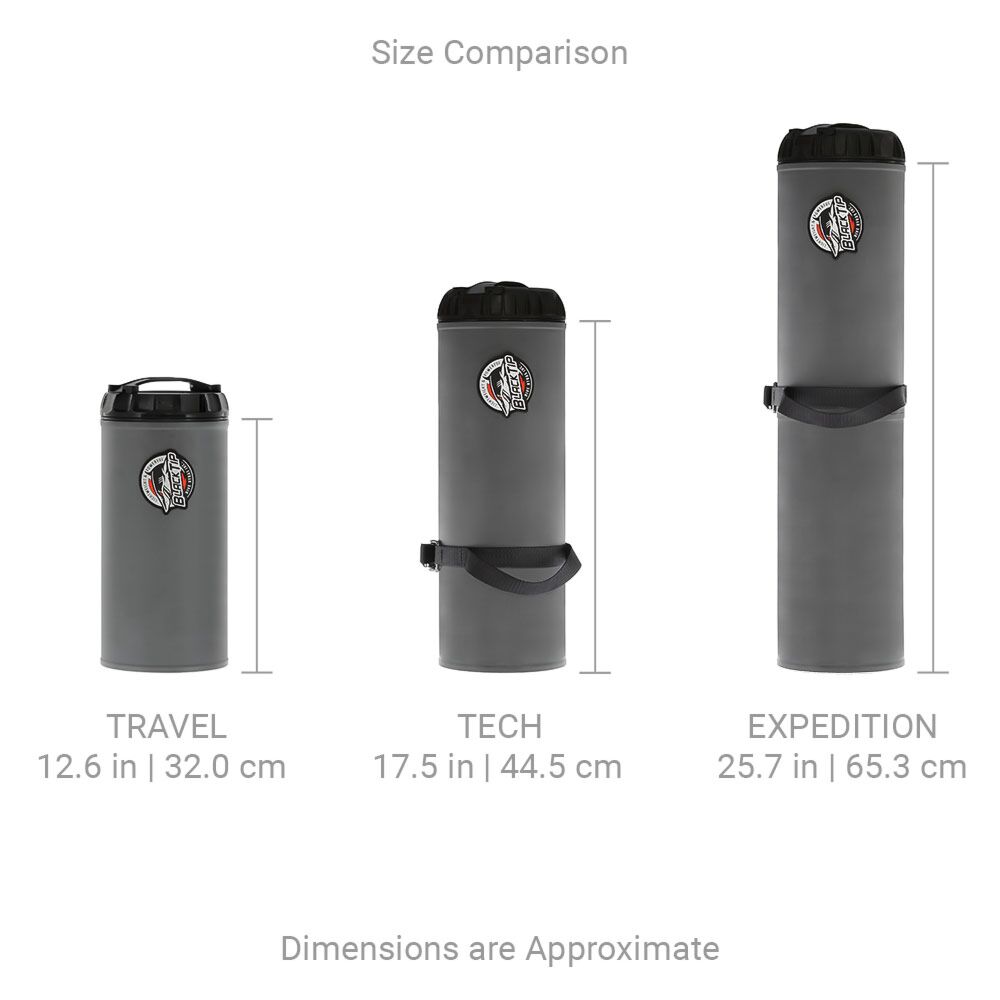 Dive Xtras BlackTip Travel Tube Kit